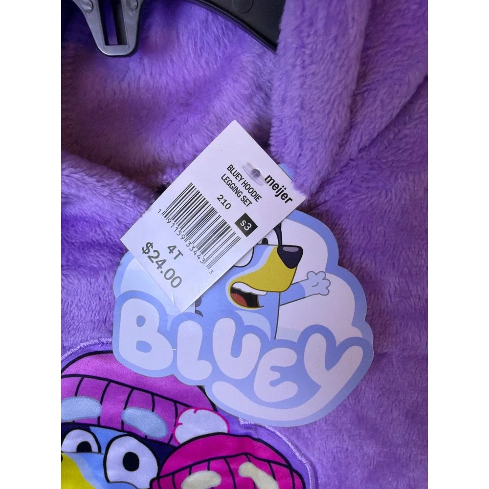 Bluey hoodie toddler